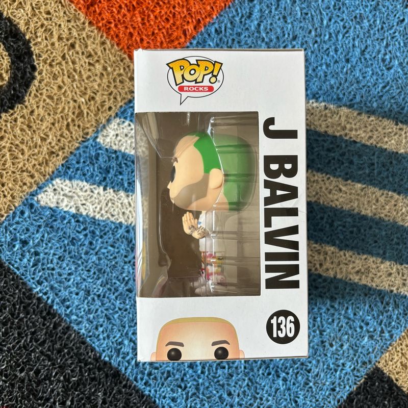 Pop Rocks Funko J Balvin Funko Pop! Rocks Chase J Balvin #136