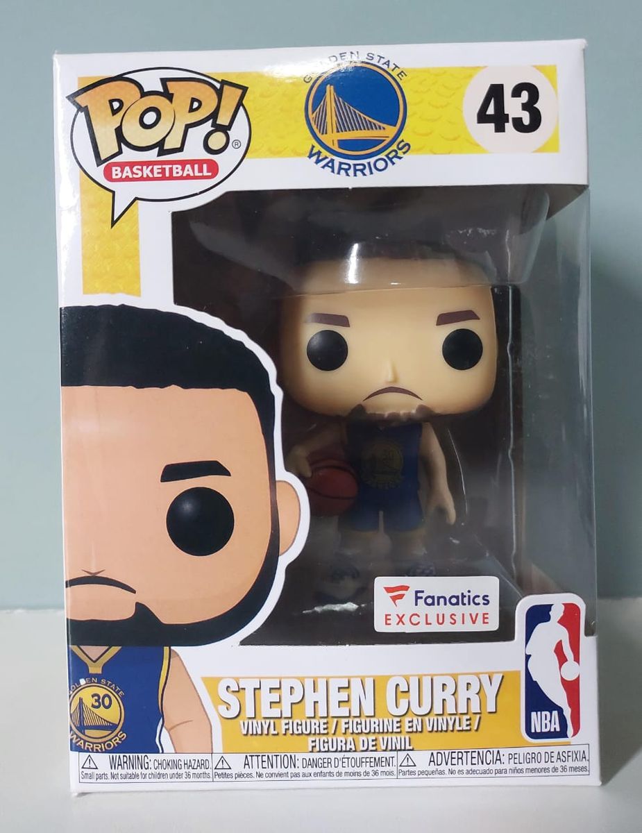 その他 Funko NBA Stephen Curry Fanatics #43 Amazon.com: Stephen Curry Golden State Blue Jersey #43 Pop