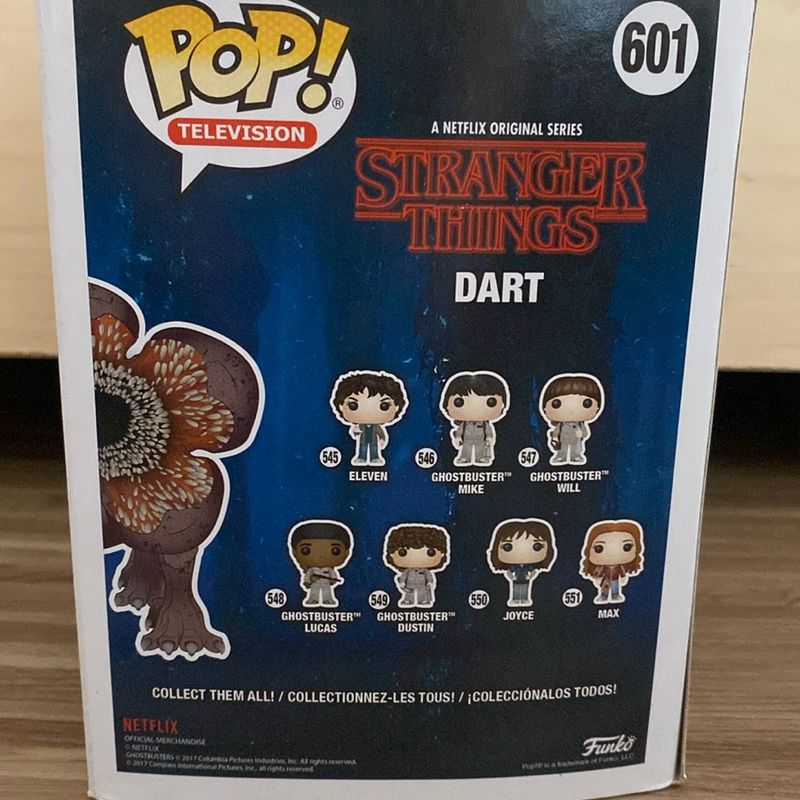 Funko Pop Stranger Things Dart 601 | Funko Pop Usado 109313101