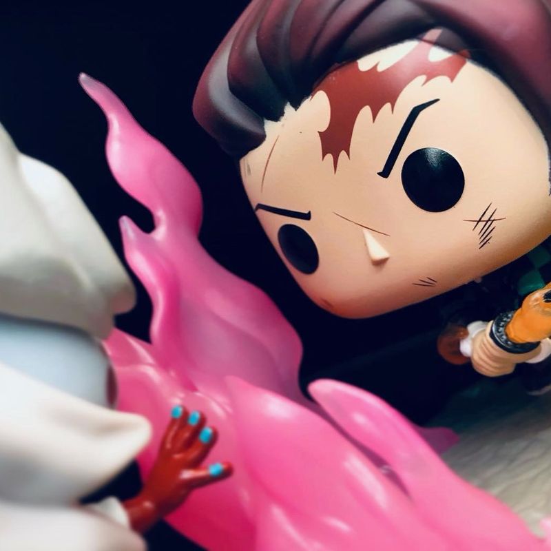 Funko Pop Tanjiro Vs Rui #1034 | Demon Slayer | Funko Pop
