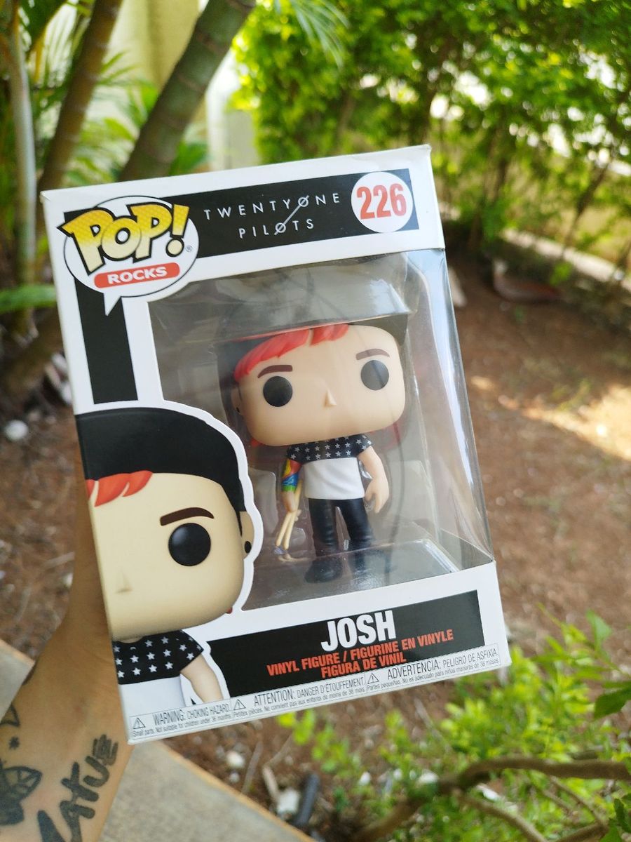 Funko Pop Twenty One Pilots - Josh Dun | Funko Pop Nunca Usado