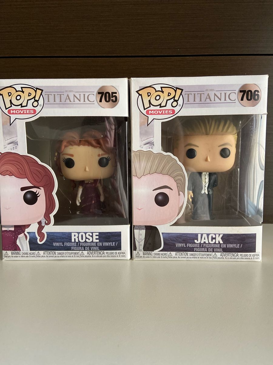 Funko Titanic - Rose e Jack | Funko Nunca Usado 105969703 | enjoei