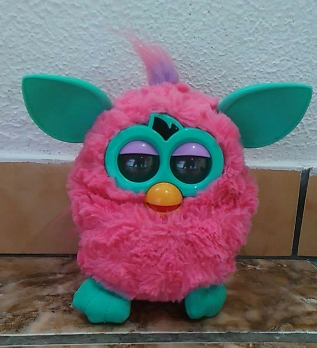 Furby Azul e Rosa | Brinquedo Hasbro Usado 29234775 | enjoei