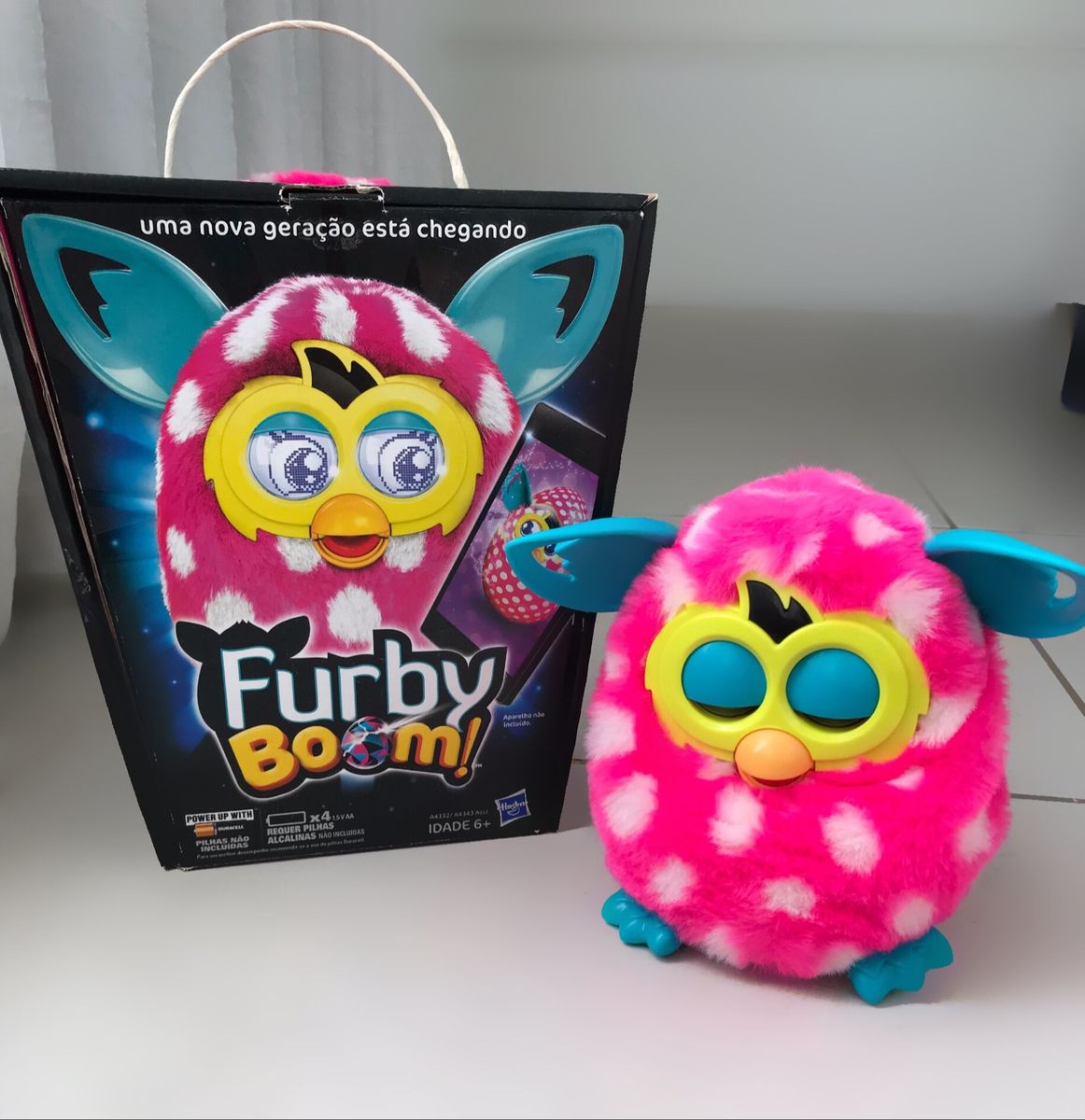 Furby Boom Rosa | Brinquedo Furby Boom Usado 39066254 | enjoei