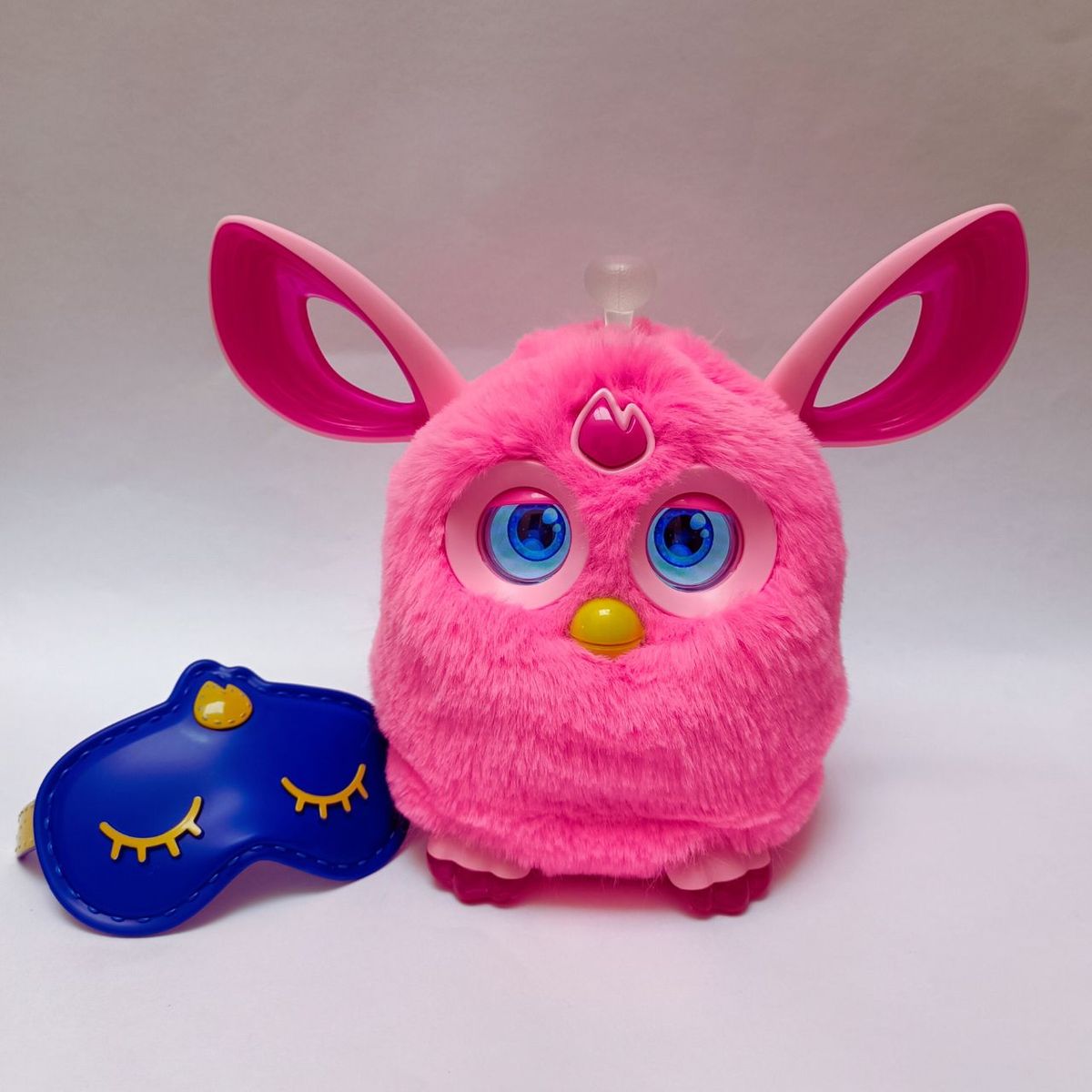 Furby Connect Rosa com Máscara de Dormir | Brinquedo Hasbro Usado ...
