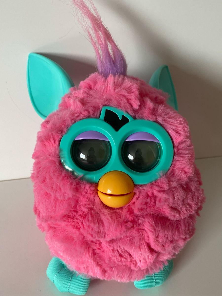 Furby Rosa e Azul | Brinquedo Hasbro Usado 40785751 | enjoei