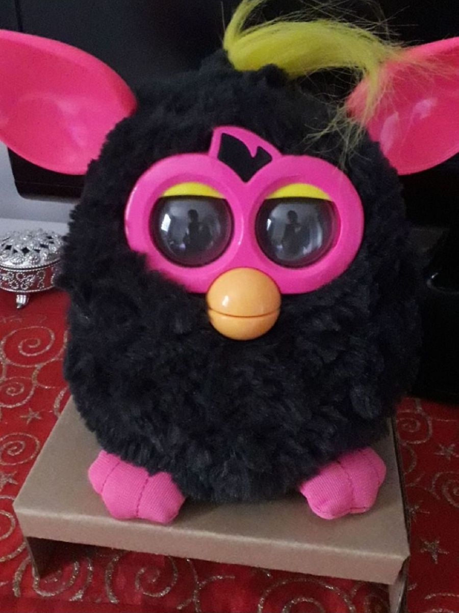 Furby Tradicional Rosa com Preto | Brinquedo Hasbro Nunca Usado ...