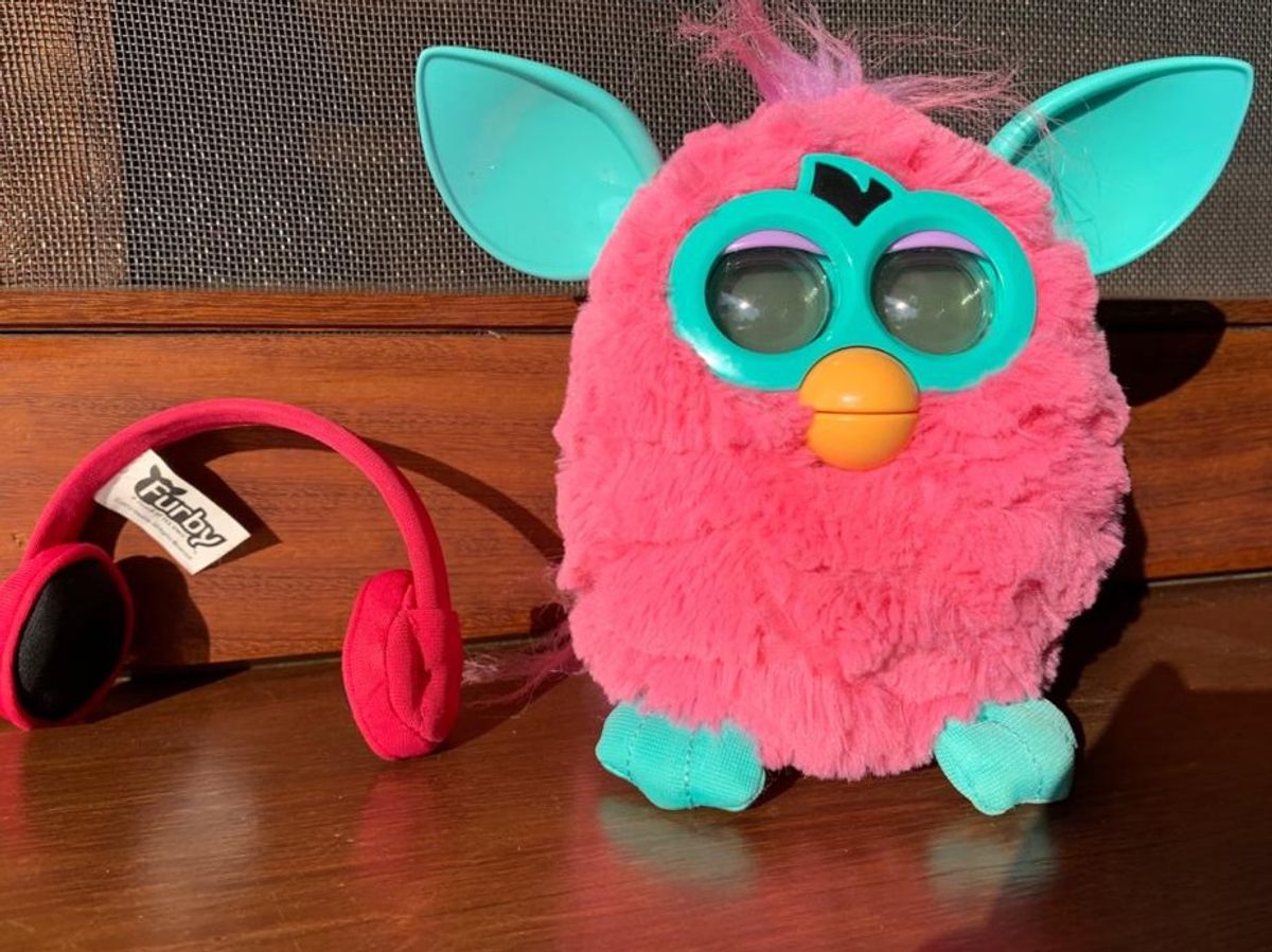 Furby Verde e Rosa | Brinquedo Furby Usado 48509069 | enjoei