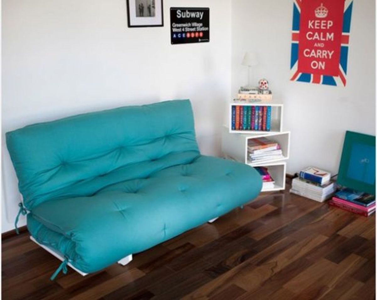 Futon Oppa Sofá Oppa Usado 16791406 enjoei