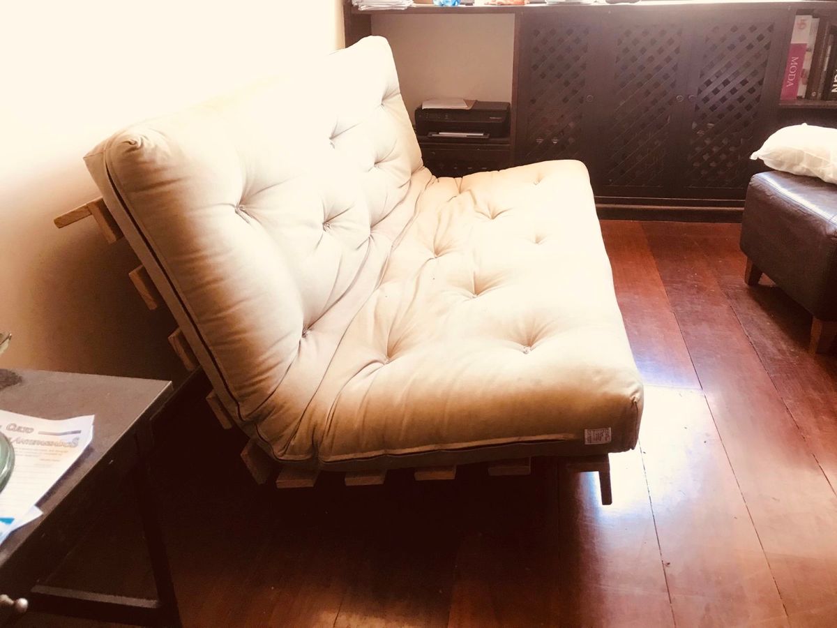 Futon (sofácama) Sofá Futon Company Usado 31156079 enjoei