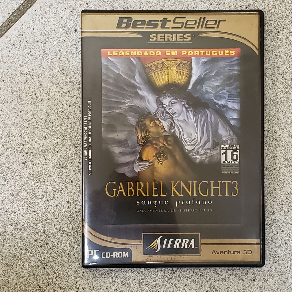 Jeu PC Gabriel Knight 3 - Énigme En Pays Cathare, édition Big Box Sierra, Bon état