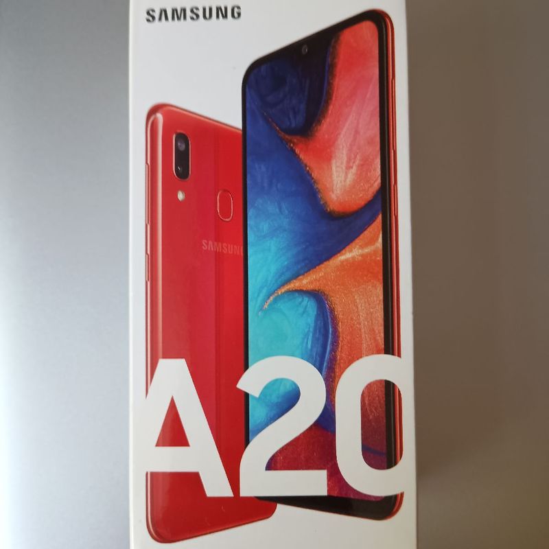 Galaxy A20 32gb Vermelho/ Precisa Reparo Na Tela | Samsung Galaxy