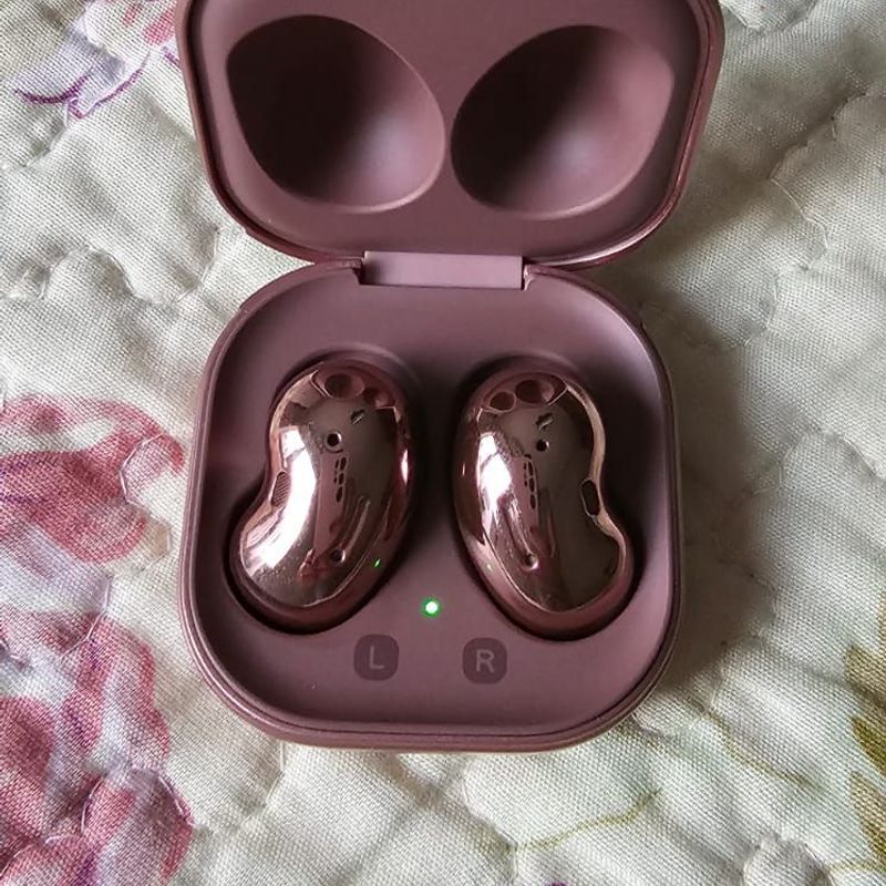 Galaxy Buds Live Sm-R180nz Mystic Bronze sem Fio | Samsung Galaxy