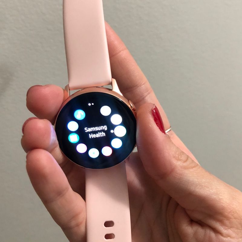 Smartwatch Samsung Galaxy Watch Active Rosê, Relógio Feminino Samsung  Usado 81736489