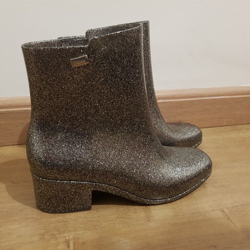 Galocha/ Bota com Glitter Zaxy Usado 107983569 enjoei