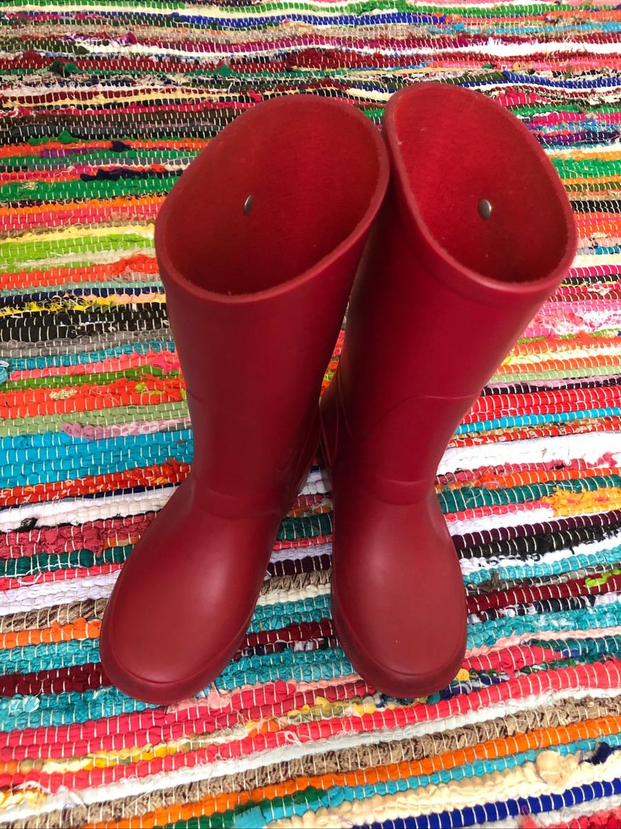 bota de chuva infantil feminina