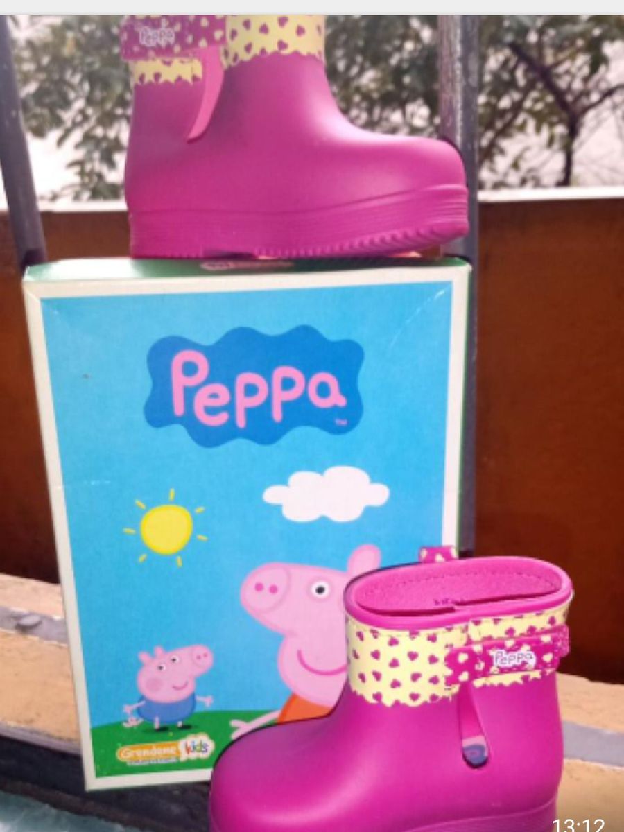 galocha peppa pig grendene