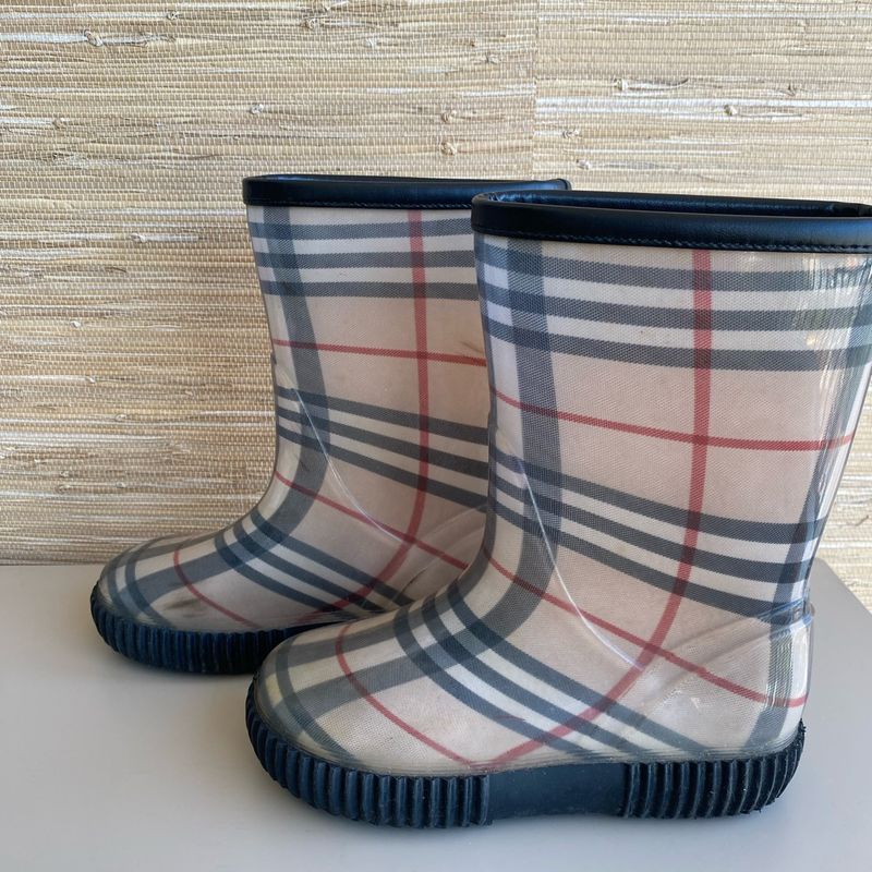 Galocha Unissex Infantil Original da Burberry Cal ado Infantil