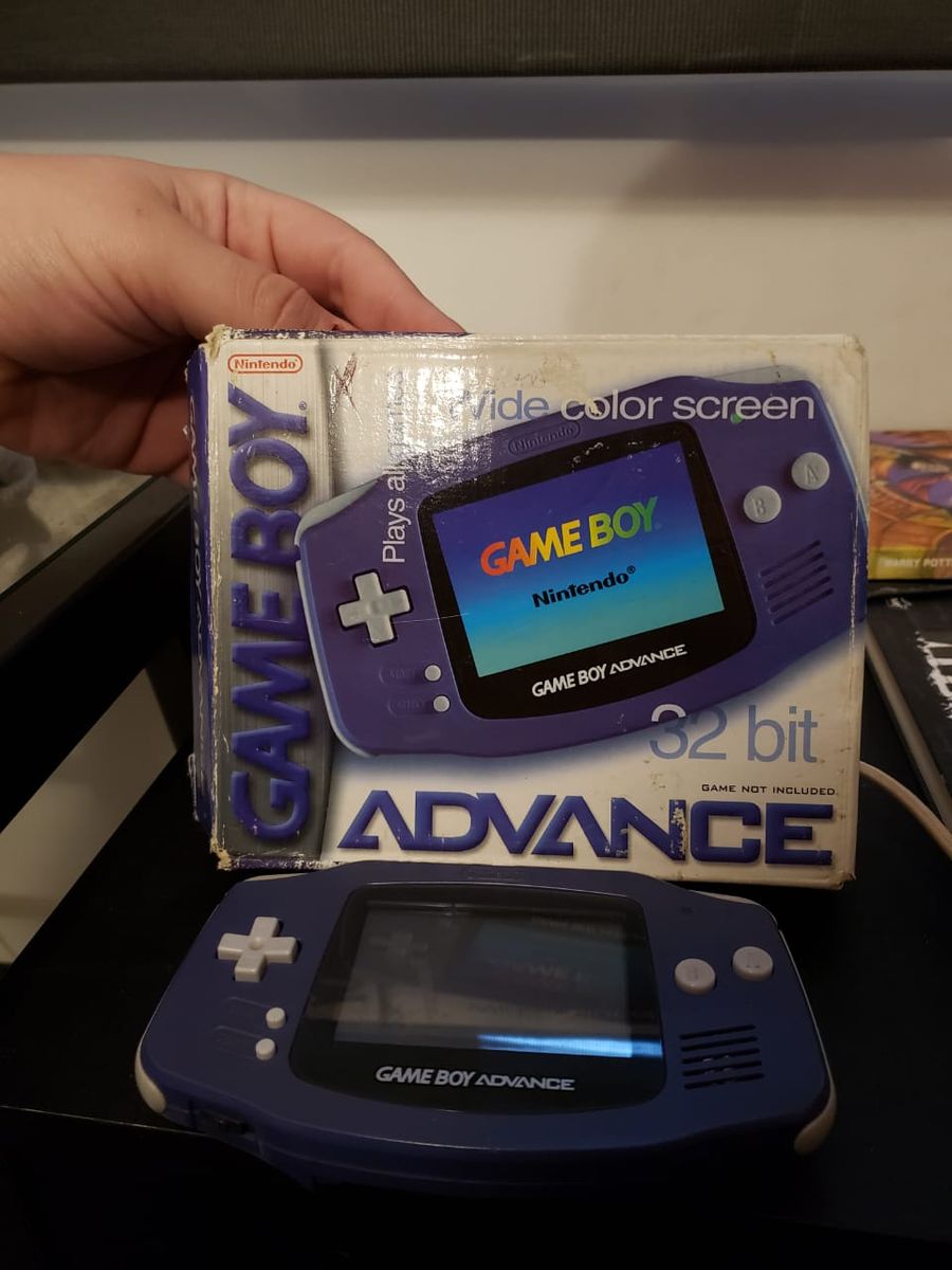 Game Boy Advance Roxo + Sonic e Tony Hawk | Console de Videogame ...