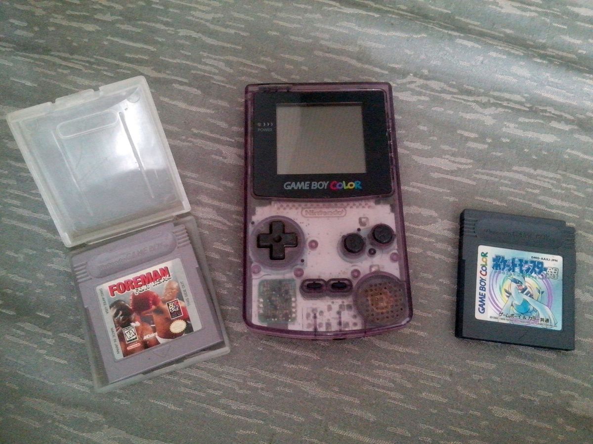 Game Boy Color Roxo | Console de Videogame Nintendo Usado 921440 | enjoei