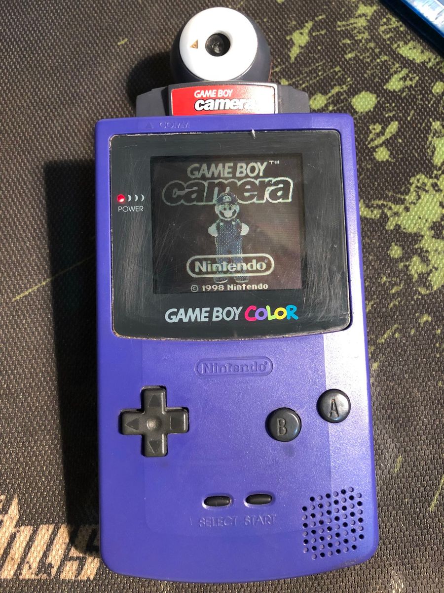 Game Boy Color Roxo | Console de Videogame Nintendo Usado 30463753 | enjoei