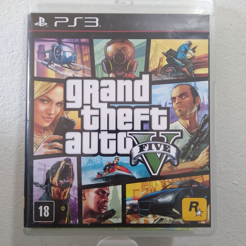 Gta 5 Grand Theft Auto V Portugues - Jogos Ps3 Psn