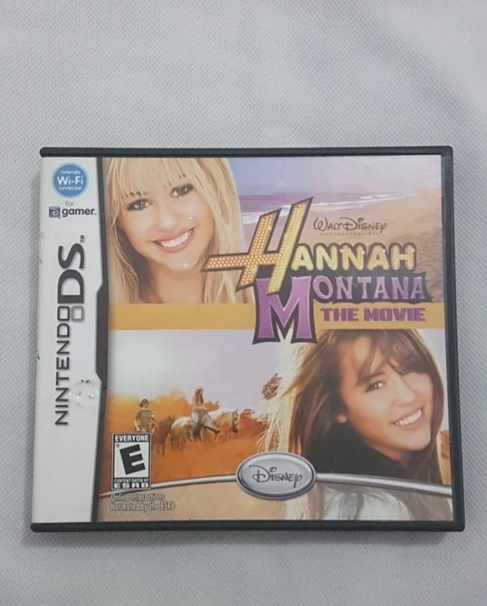 Game Hannah Montana The Movie Jogo de Videogame Nintendo Usado