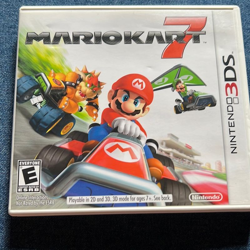 Game Mario Kart 7 P Nintendo 3 Ds Jogo de Videogame Nintendo Usado 82675747 enjoei