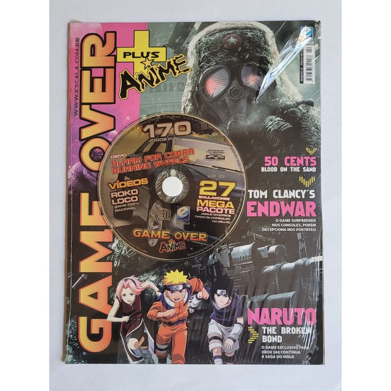 Game Over + Plus Anime - 170 Jogos Full - Pc (Lacrado), Jogo de Computador  Cd-Rom Nunca Usado 88629302