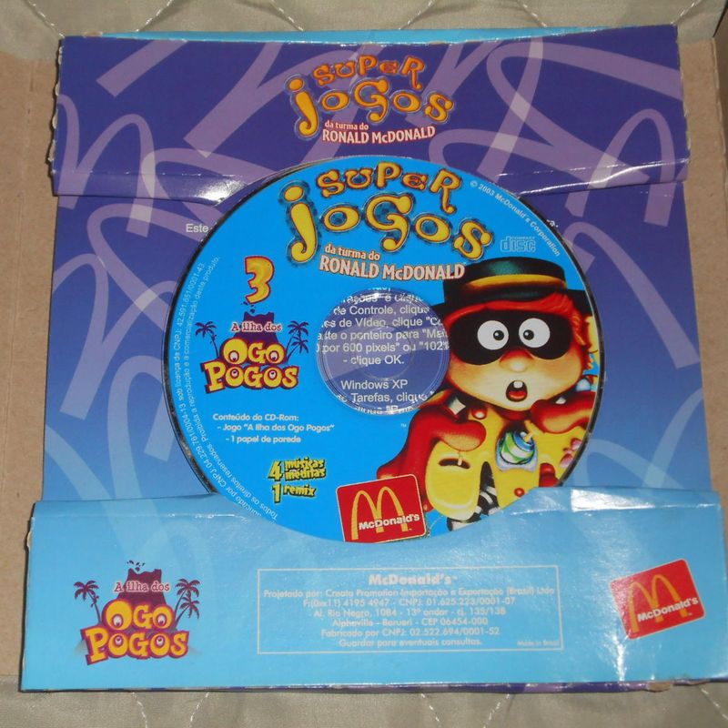 McDonald's Super Jogos Vol. 3: A Ilha dos Ogopogos - CD-ROM PT-BR :  McDonald's : Free Download, Borrow, and Streaming : Internet Archive