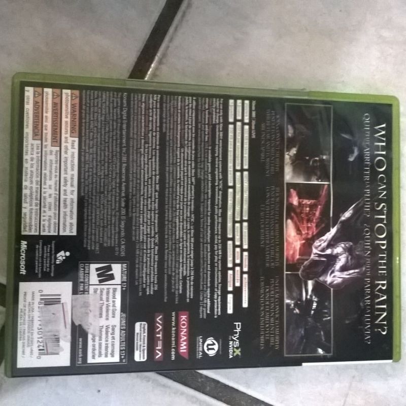 jogo silent hill downpour xbox 360 original