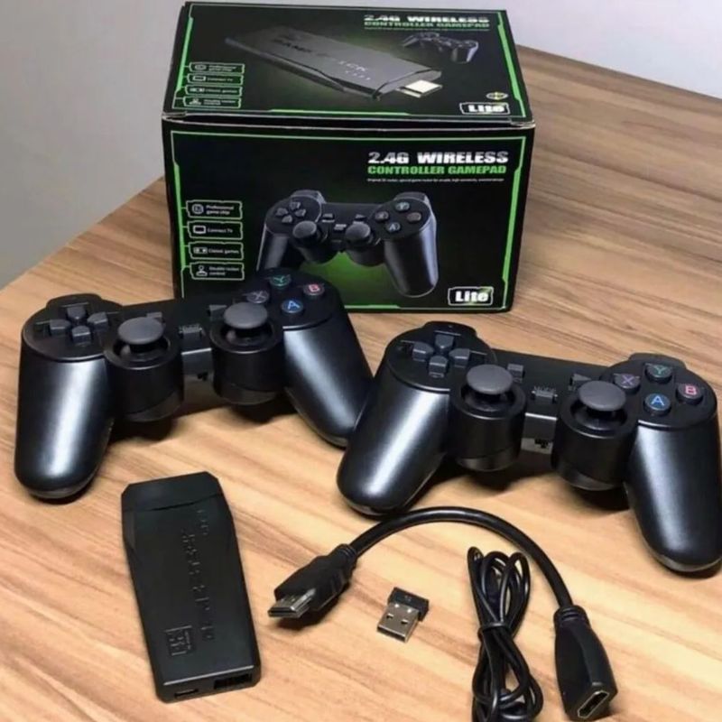 Video Game Stick 4k C/ 10mil Jogos* Taxa de Entrega Grátis em