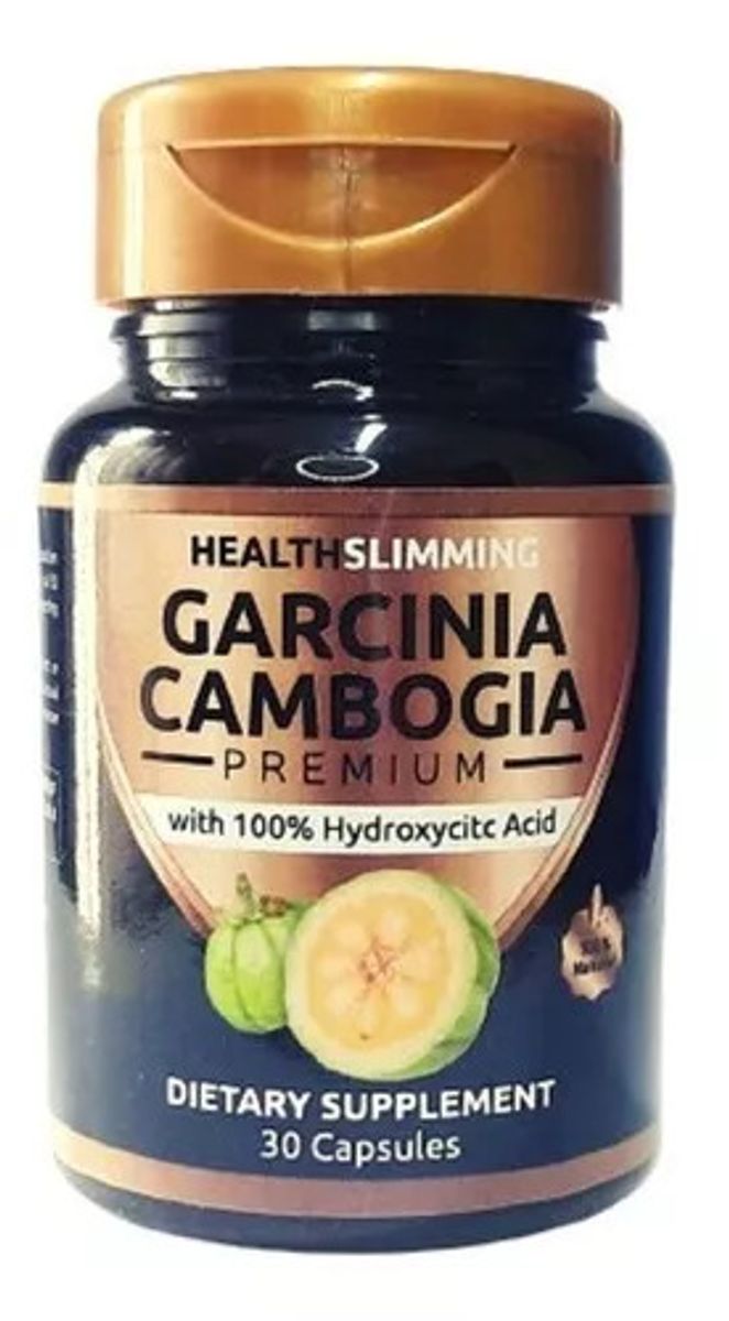 Garcinia Cambogia Premium 100% Hca - Pote 30 Cápsulas Usa | Cosmético ...