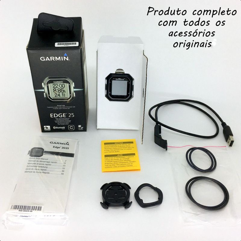 Garmin Edge 25 Gps Bike Cicle Bluetooth Usb Novíssimo! Item p