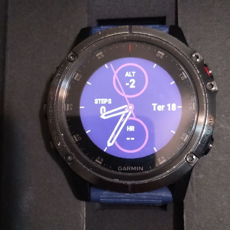 Garmin Fenix 5x Plus Sapphire Excelente Estado com Garantia Garmin Usado 89358416 enjoei