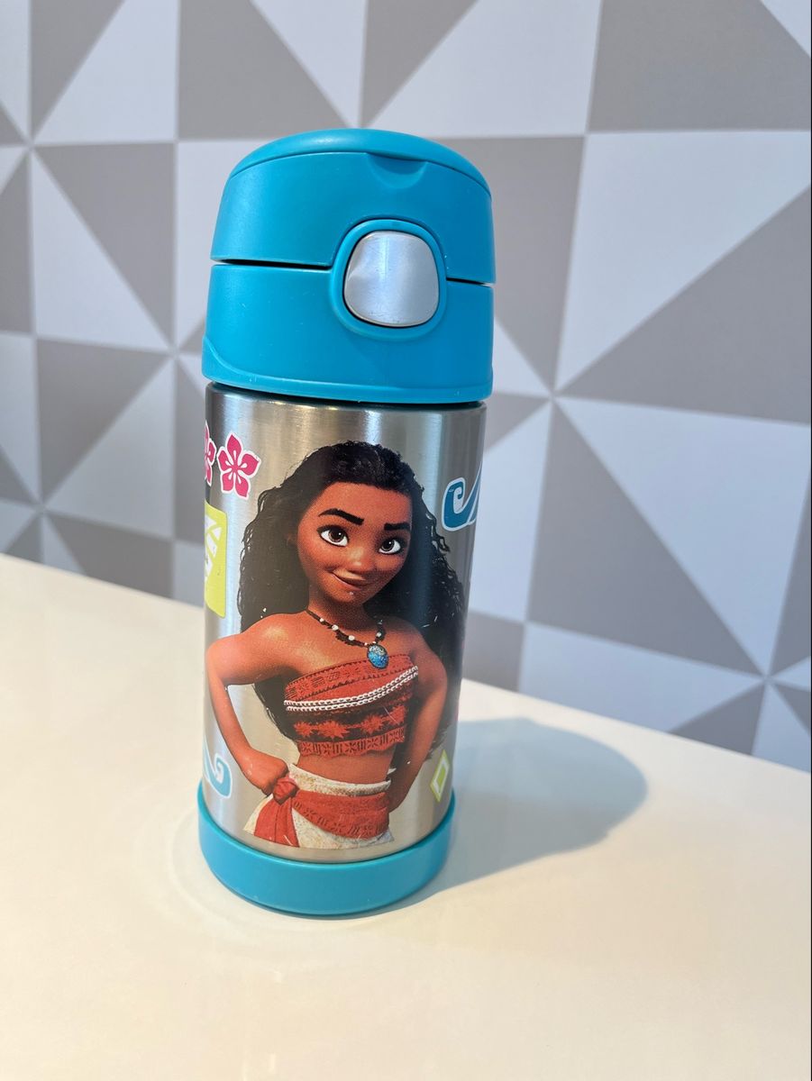 Garrafa Térmica Thermos Moana Item Infantil Thermos Usado 81512769 enjoei
