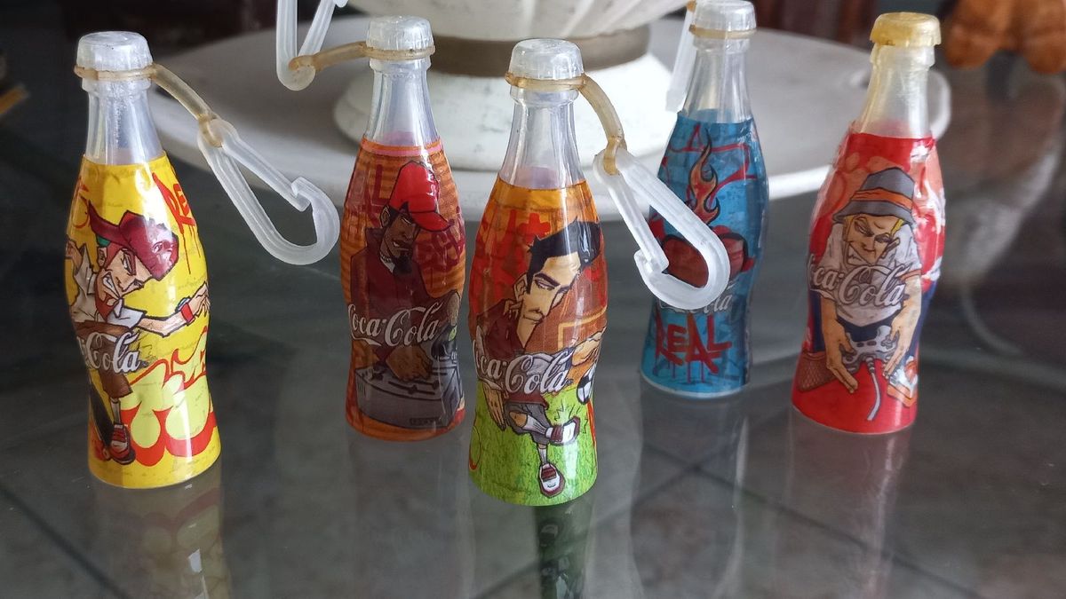 Garrafinha coca cola antiga brinquedo coca cola usado 75314171 enjoei