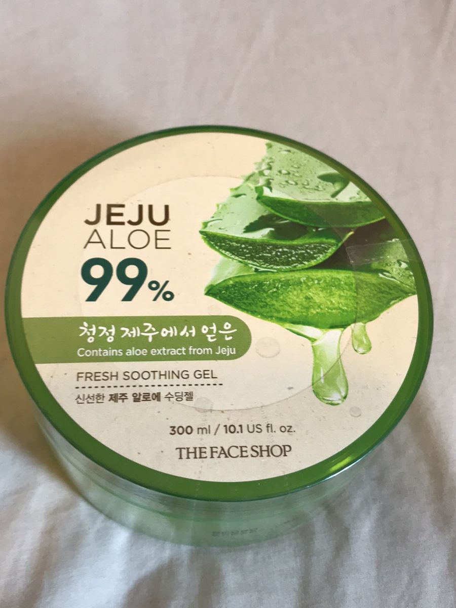 Gel de Aloe Vera The Face Shop Coreano Cosmético Feminino The Face