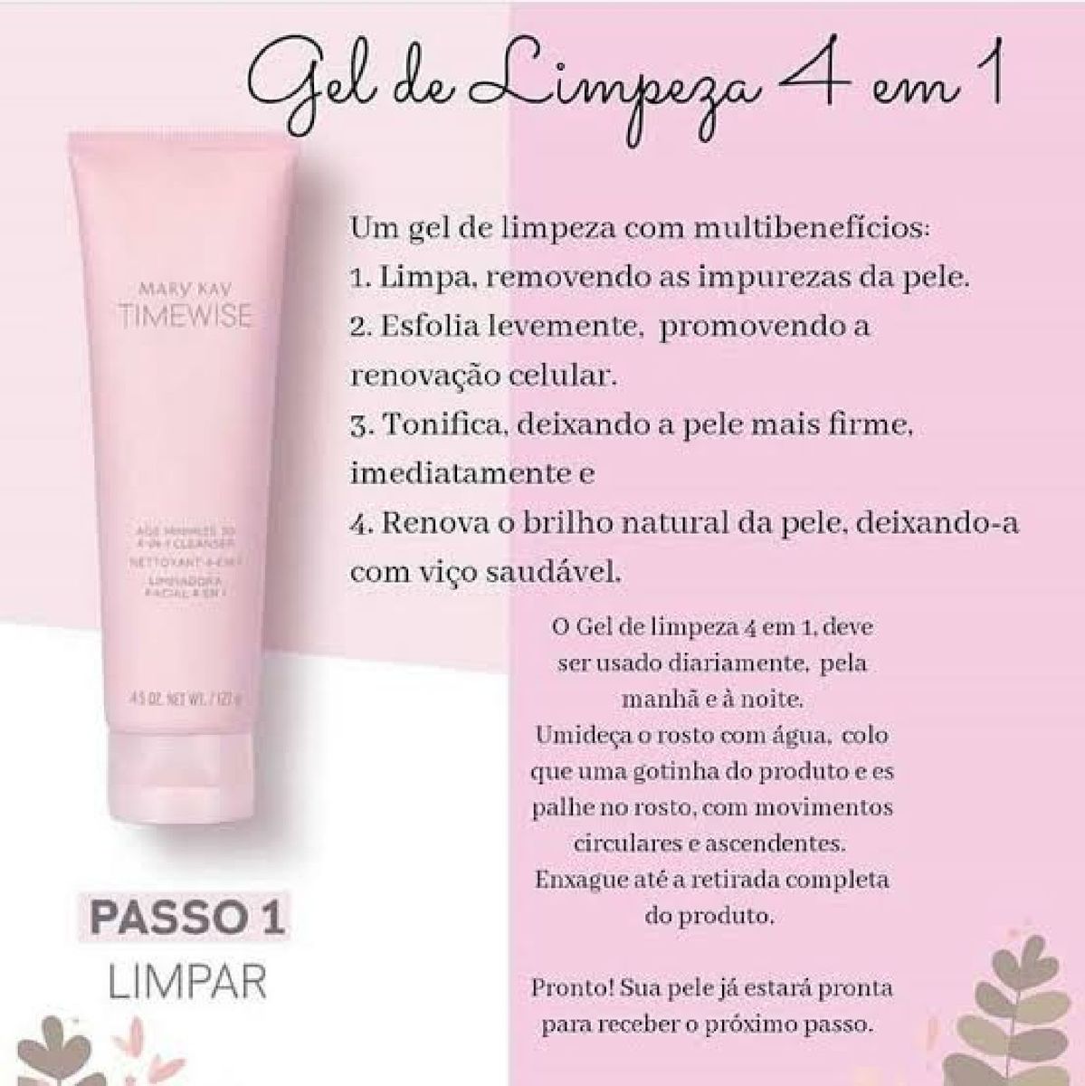 Gel De Limpeza Em Mary Kay Cosm Tico Feminino Mary Kay Nunca Usado Enjoei