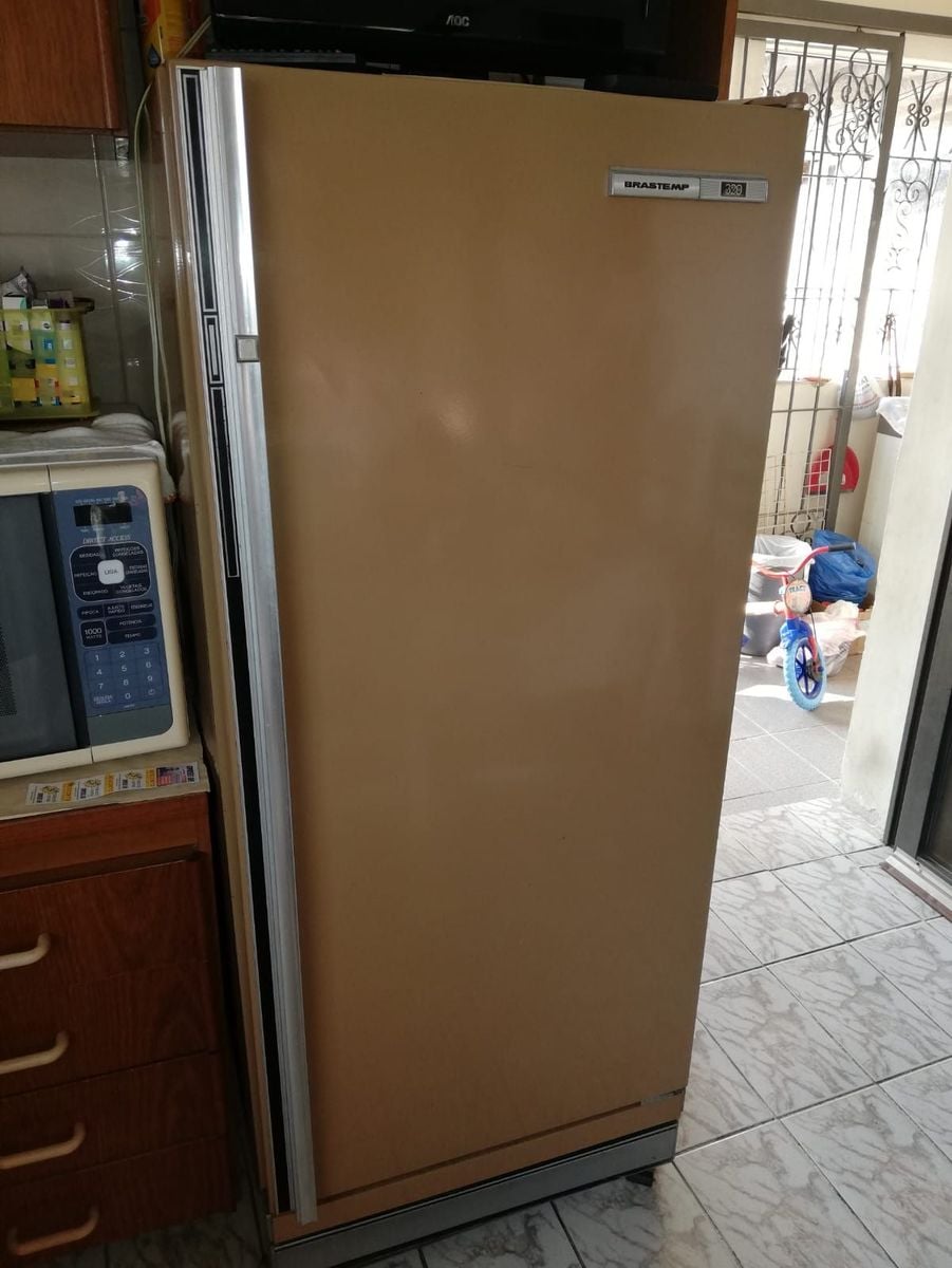 Geladeira Brastemp 320 Antiga Retrô | Eletrodoméstico Brastemp Usado ...