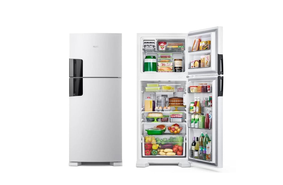 Geladeira Consul Frost Free, 410 Litros, 2 Portas - Crm50hb ...