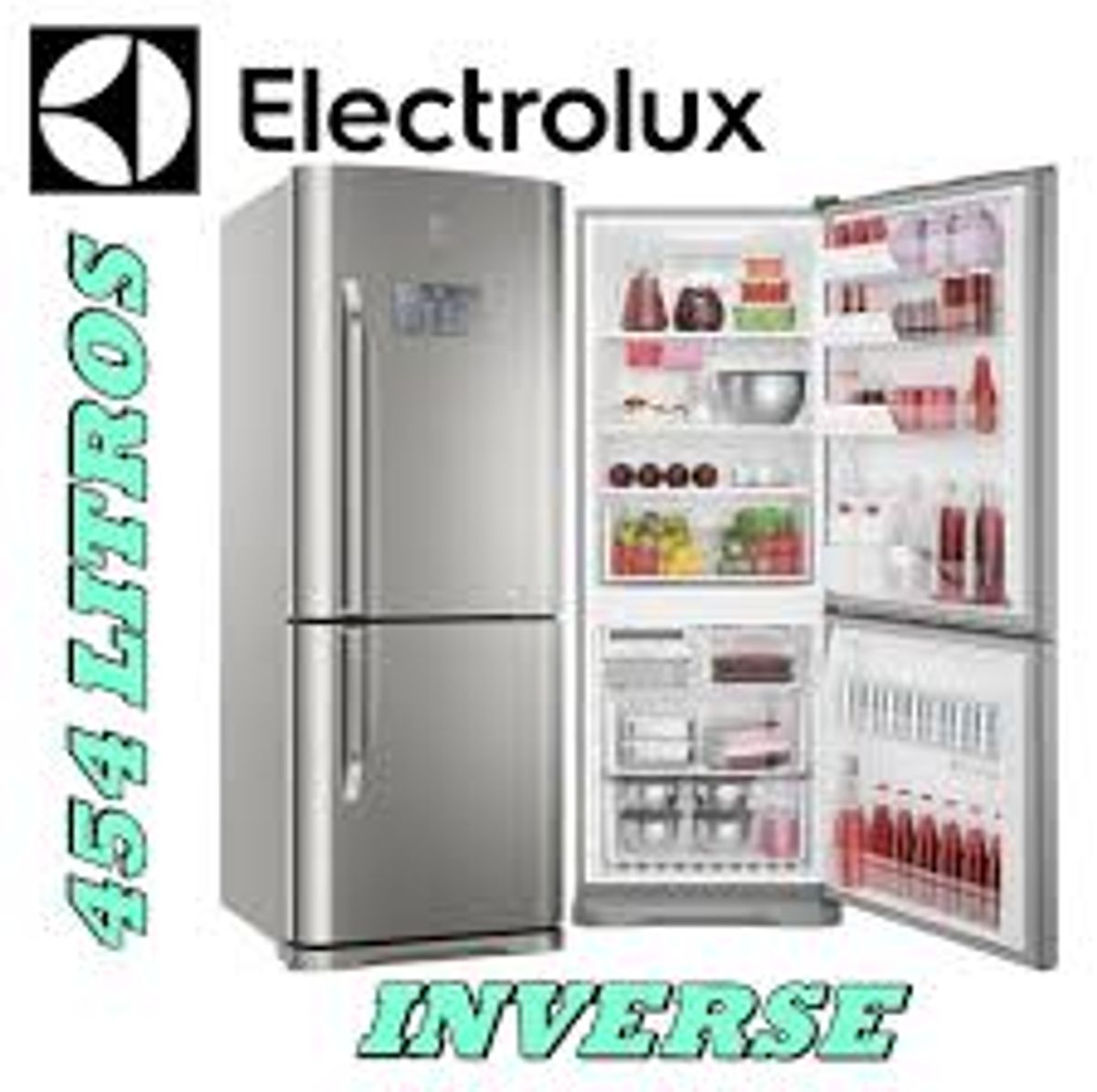 Geladeira Electrolux Inverse Db53x 454 Litros Embalagem Lacrada ...
