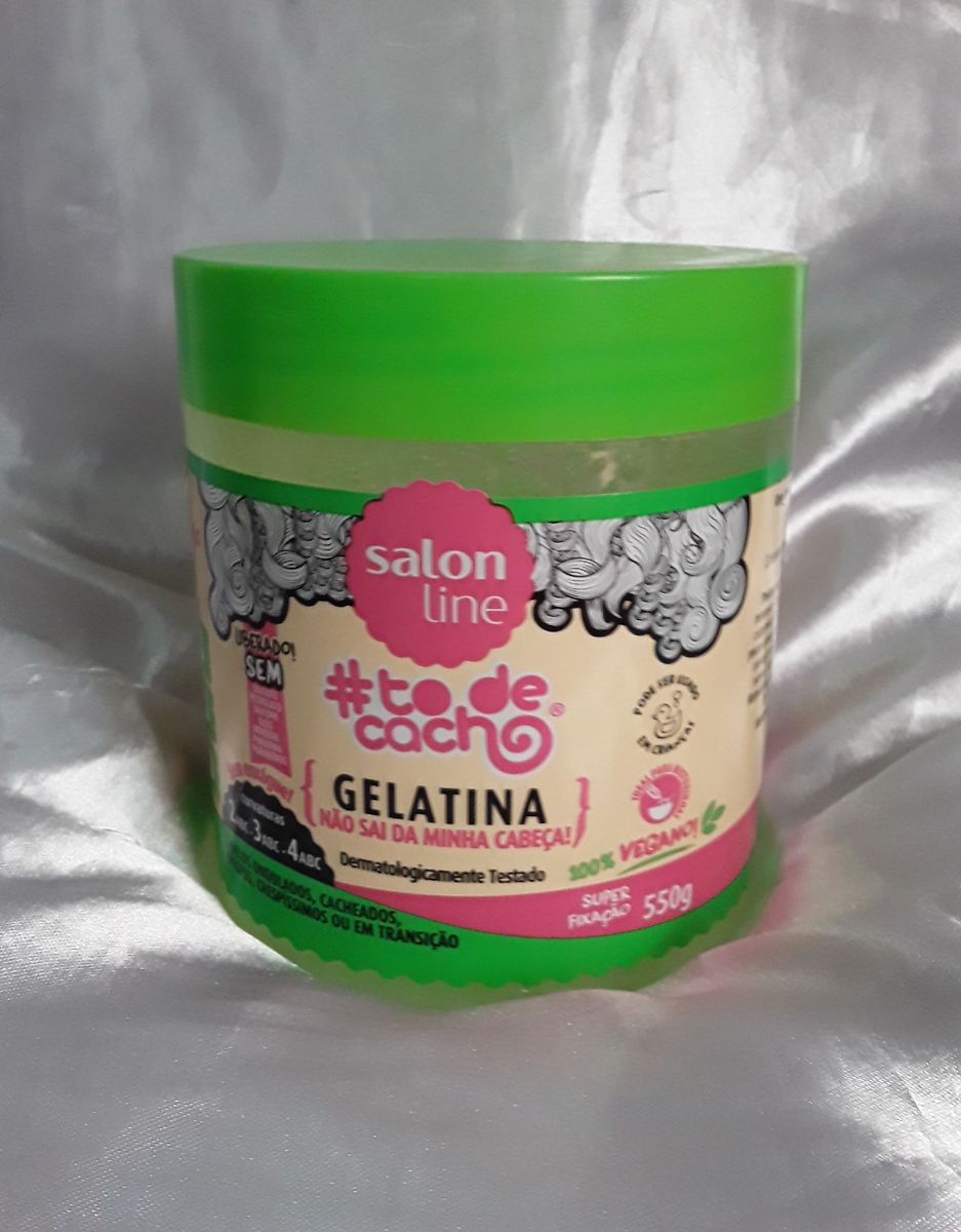 Gelatina Nao Sai Da Minha Cabeca Da Salon Line Produto P Cabelos Feminino Salon Line Usado Enjoei