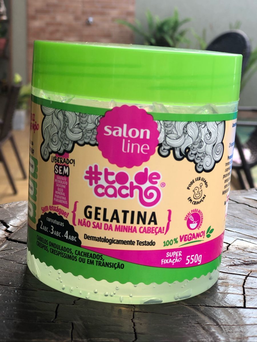 Gelatina Salon Line Produto P Cabelos Feminino Salon Line Usado Enjoei