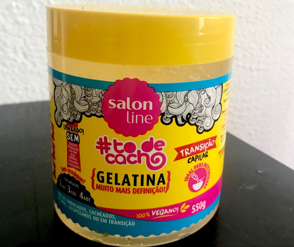 Gelatina To De Cacho Salon Line Produto P Cabelos Feminino Salon Line Usado Enjoei