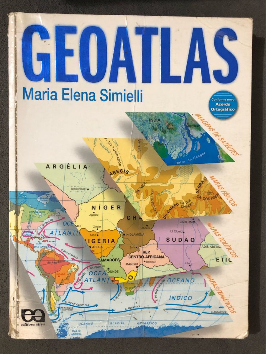 Geoatlas Completo- Maria Elena Simielli | Livro Usado 80349002 | enjoei