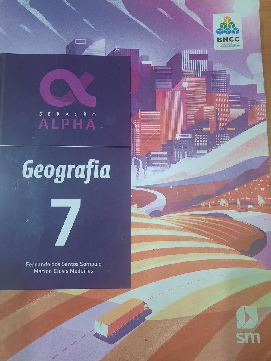 Geografia 7 Ano Livro Geração Alpha Usado 79649346 Enjoei