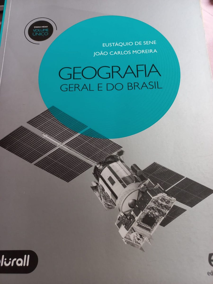 Geografia Geral e do Brasil Ensino Médio Volume Único Editora Ática Livro Editora ática