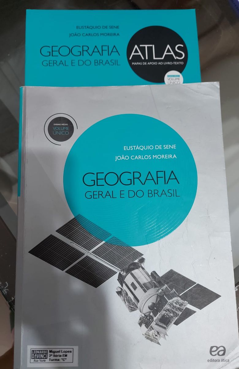 Geografia Geral E Do Brasil. Volume Único + Caderno Atlas | Livro ...