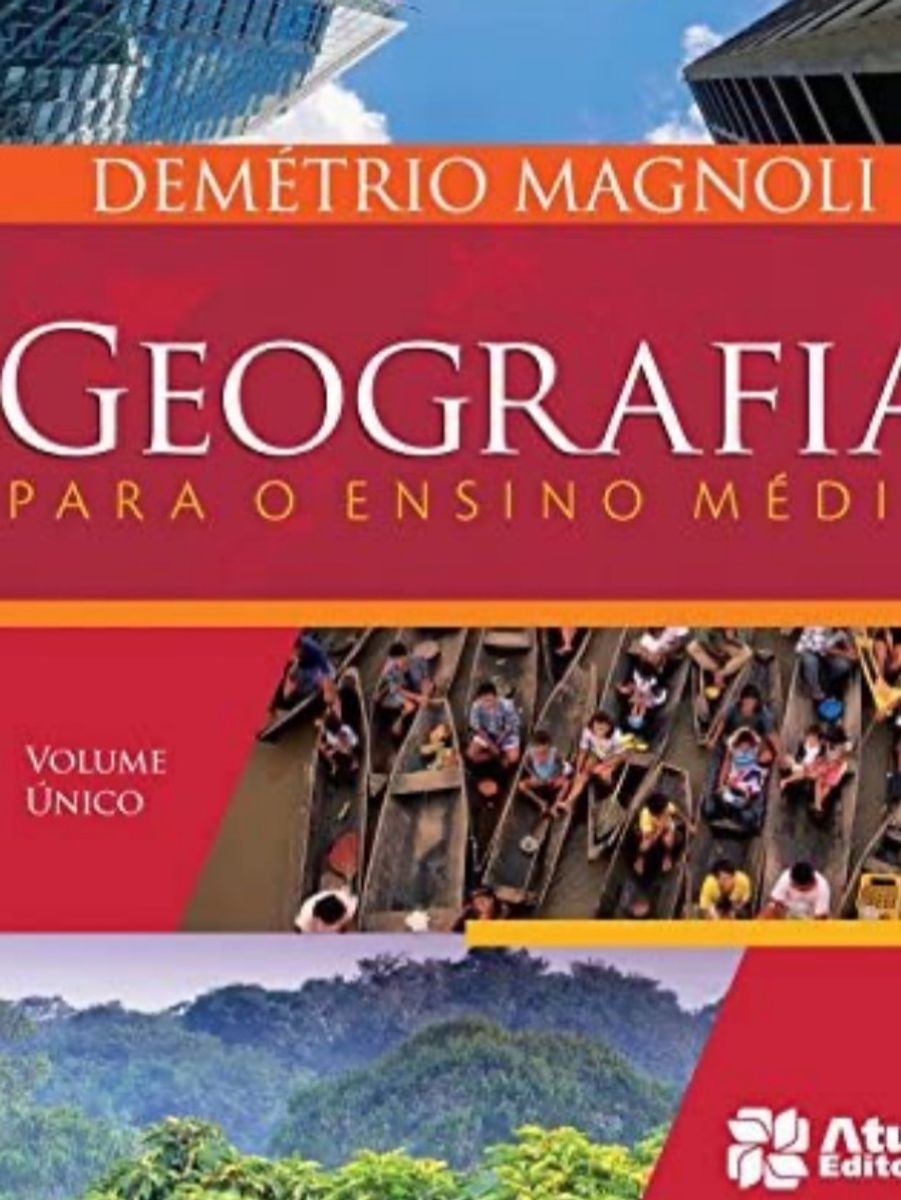 Geografia para O Ensino Médio Volume Único | Livro Editora Atual Usado ...